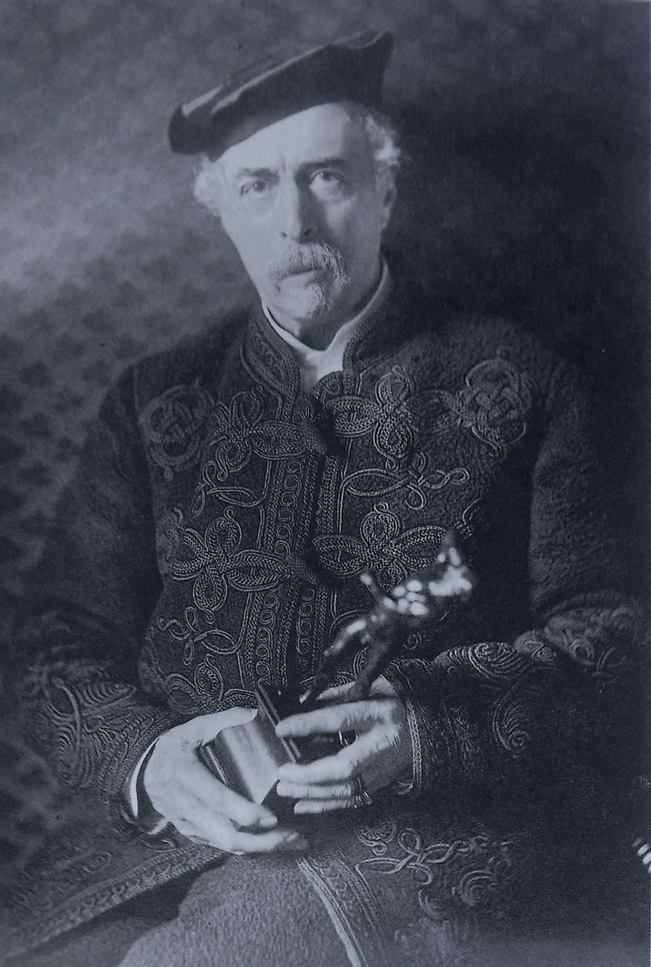 Sir Richard Wallace, photographed around 1888