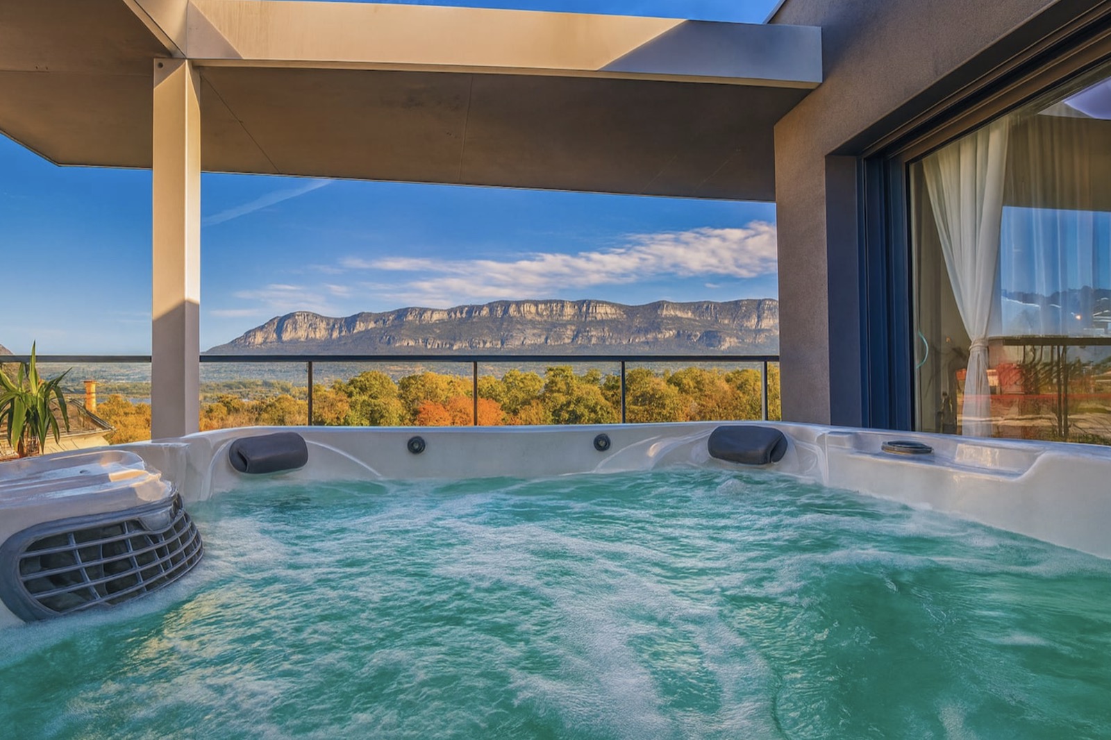 Appartement au Bourget-du-Lac, vue lac
